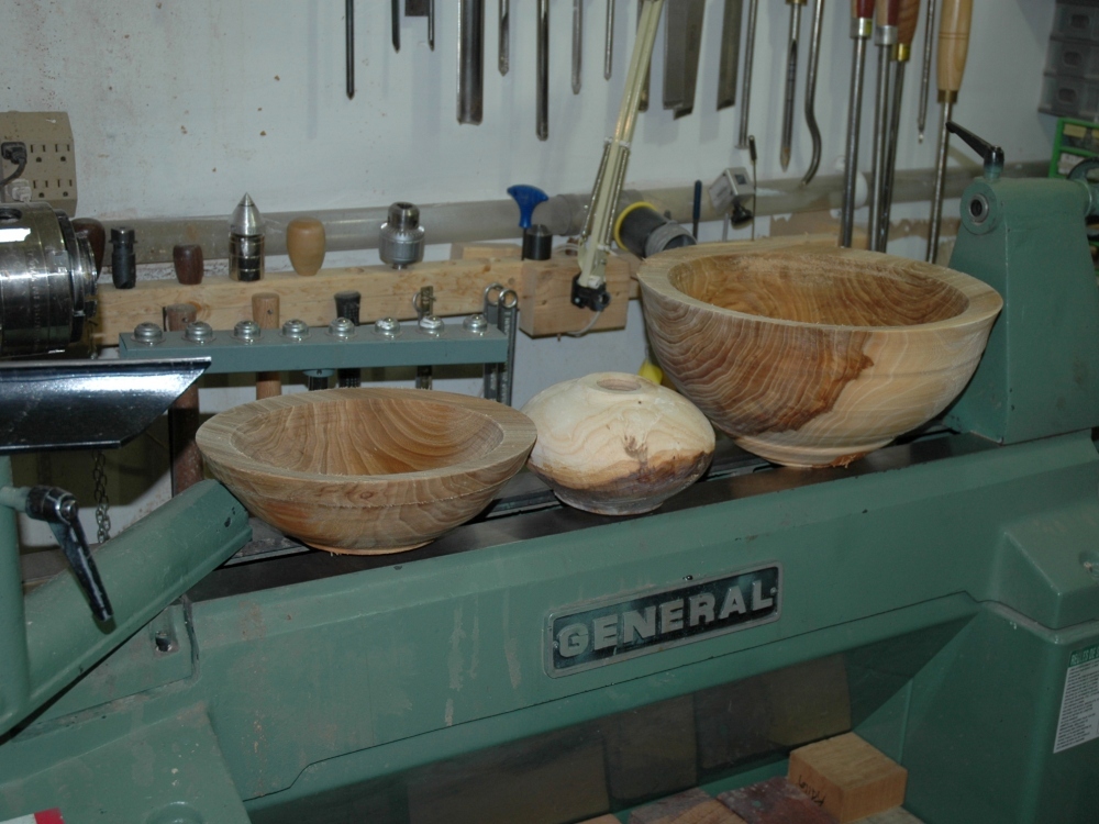 First Roughed Out Pieces